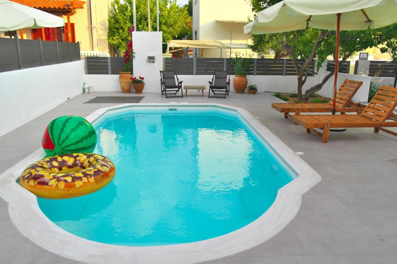 Giovana'S Pool House Aegina Екстериор снимка